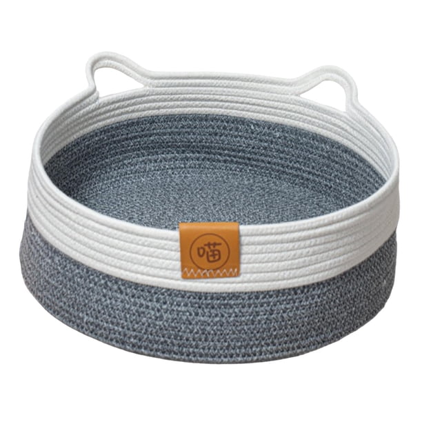 Cama para Gatos, Almohadilla para rascar para Gatos, Cama rascadora para Gatos, Antideslizante, cómoda Cama Tejida para rascar Gatos o Perros pequeños S