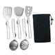 thumbnail image 4 of Juego De Utensilios De Cocina De Campamento 6x Juego De Utensilios De Cocina De Metal Compacto Para Picnic BBQ Travel, 4 of 5