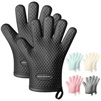 Guantes De Cocina Mad Shark, Resistentes Al Calor, 450 °C, De Silicona