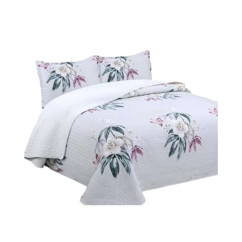 Genérico - Cubrecama Quilt Sherpa King 250X270 12