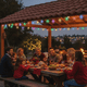 thumbnail image 5 of Guirnalda Solar Navidad 20 Led Copos Nieve Multicolor, 5 of 7