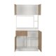 thumbnail image 4 of Mueble Cocina 4 Puertas 1 Cajón Blanco Nogal, 4 of 5