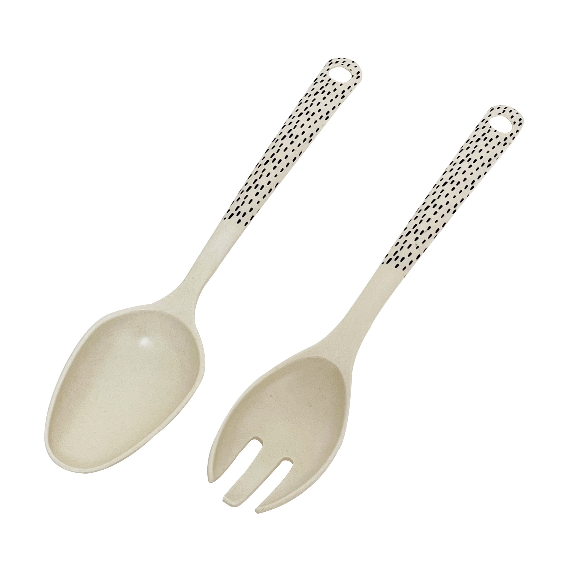 Decogreen - Setcuchara Y Tenedorensalada Bio Puntos