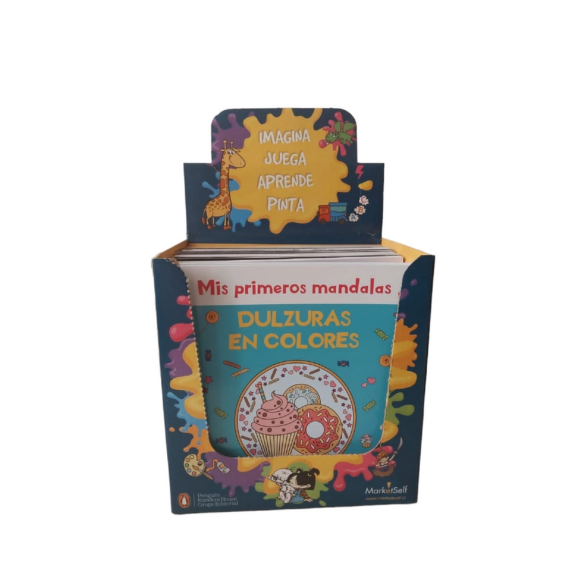 Penguin Random House - Caja Pack Mis Primeros Mandalas 34 Unidades