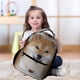 thumbnail image 4 of Mochila Escolar Desmarcar Shiba Inu 43x15x32cm Multicolor, 4 of 6