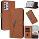 thumbnail image 1 of Funda Cartera Fibra de Carbono para Samsung Galaxy A72 4G con Soporte y Cierre Magnético Marrón, 1 of 6