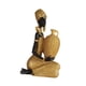 thumbnail image 3 of Estatua De Mujer Tribal Africana, Figura De Mujer Africana Para Dormitorio, Oficina, Estilo Interior A, 3 of 5