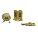 thumbnail image 2 of 3x utensilios del del Arca de , estatua de religión judía de Metal, varilla germinada de Aarón, tarro dorado para decoración de mesa 24 cm 18 cm, 2 of 5