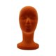 thumbnail image 3 of Soporte De Exhibición De Cabeza De Maniquí, Modelo Y Exhibición De Cabello Para Sombreros, Tocados De Salón, Color Naranja, 3 of 5