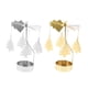 thumbnail image 2 of Candelero Giratorio De Decoración Navide?a Candelabro De árbol De Navidad (plata + Oro), 2 of 5