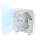 thumbnail image 1 of Ventilador de caja Comfort Zone CZ9BWT, 23 cm, portátil, eléctrico, 3 velocidades, 1 of 9