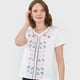 thumbnail image 3 of Polera Mujer Escote V Print Étnico Ecru Corona, 3 of 5