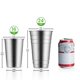 thumbnail image 3 of Vaso para Beber MEWAY 710 ml Pack de 12 Acero Inoxidable, 3 of 5