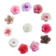 thumbnail image 1 of 10 piezas mini cabeza de flor color de rosa de seda artificial para la boda 4cm multicolor, 1 of 3