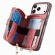 thumbnail image 4 of Funda Tipo Cartera con Correa Cruzada para iPhone 17 Pro Max Protección Contra Golpes Rosa, 4 of 6
