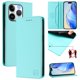 thumbnail image 1 of Funda Billetera con Soporte para iPhone 15 Pro Bloqueo RFID Plegable Verde menta, 1 of 4