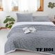 thumbnail image 1 of Frazada con Chiporro 1.5 Plazas + 1 Funda de Almohada - Gris TFH01, 1 of 1
