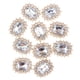 thumbnail image 1 of 10 Botones De Diamantes De Imitación Para Manualidades, Decoración Para Ropa, Broche, Boda, Plata, 1 of 5