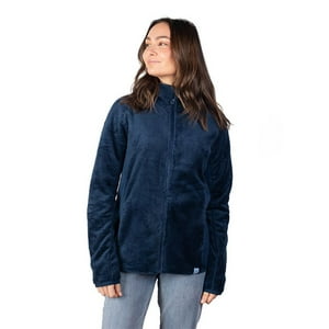 Chaqueta Micropolar Mujer Furry Grey Lenga® Cierres Ykk®