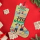 thumbnail image 4 of Calcetines de Navidad Desmarcar Teeny y Tiny Lino Blanco 54cm x 38cm, 4 of 5
