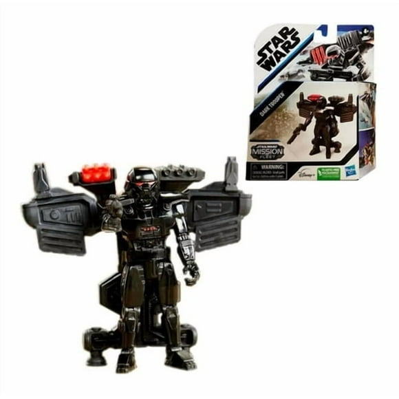 Figura Star Wars Mission Fleet DRK Trooper con accesorios