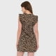 thumbnail image 2 of Vestido Mujer Vuelos Print Leopardo Negro Corona, 2 of 5
