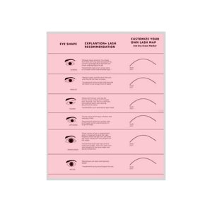 Ioensy - Practicar Pestañas Libro De Pestañas Profesional Entrenamiento De Pestañas Ejercicio Niñas Mujeres Rosa