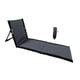 thumbnail image 5 of Silla De Suelo Con Respaldo Silla De Camping Para Monta?ismo Patio Conciertos Gris 39cmx40cmx78cm, 5 of 5