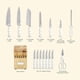 thumbnail image 5 of Juego de cuchillos Cuisinart C77WTR-15P de acero con alto contenido de carbono, 15 piezas, 5 of 6