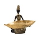 thumbnail image 4 of Adorno De Resina Con Caja De Almacenamiento Estatua De Mujer Africana Para Escritorio De Sala De Estar, 4 of 5