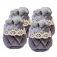 thumbnail image 2 of 4 piezas antideslizante silla pierna protectores de piso gorras calcetines de tela gris, 2 of 5