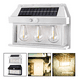 thumbnail image 1 of 6 Farol Solar Aplique Pared 3 Ampolletas Led Sensor L Cálido, 1 of 6
