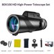 thumbnail image 1 of 80 * 100 HD Telescopio monocular para adultos de alta potencia | Viene con adaptador de teléfono inteligente Trípode correa de mano | Adecuado para observación de aves Deportes senderismo Viajes, 1 of 3