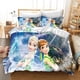 thumbnail image 1 of Anna & Elsa Bedding Digital print Soft 100% polyester Children's gift Ideal for bedroom decor Feather duvet cover Bed Sheets, 1 of 5