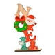 thumbnail image 5 of Decoración de mesa navideña, centro de mesa de Navidad, juguetes decorativos de bricolaje, letrero de letras de madera para vacaciones, decoración,, 5 of 5