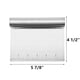 thumbnail image 2 of Herramienta de cocina de acero inoxidable para raspar y picar alimentos, 2 unidades, 2 of 7