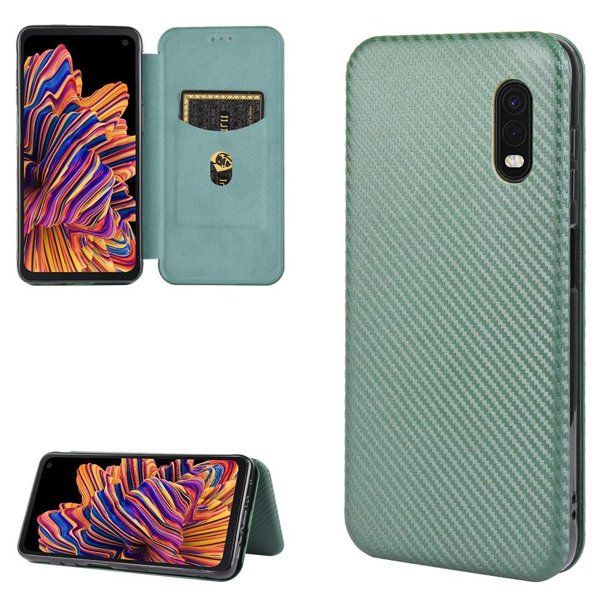 Funda Flip para FOXDOCK Samsung Galaxy XCover Pro - Funda magnética de negocios, funda protectora delgada