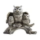 thumbnail image 2 of Figuras De Búho En Miniatura, Estatua De Animal Para Gabinete, Dormitorio, Estantería, Gris, 2 of 3