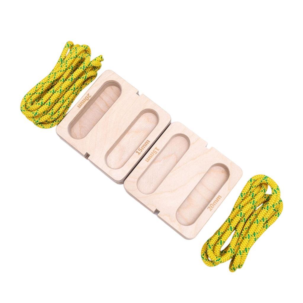 Magideal - 2 Tablas De Escalada Para Brazos, Tablas De Dedos, Ejercitadores De Antebrazos Robustos, Tablas De Madera Para Brazos, Fortalecedores De Manos, Muñeca