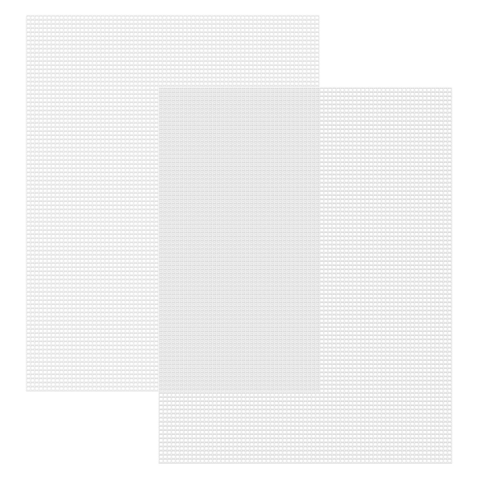 Láminas De Lona De Malla De Plástico, 7 Unidades, Para Bordar Caydo