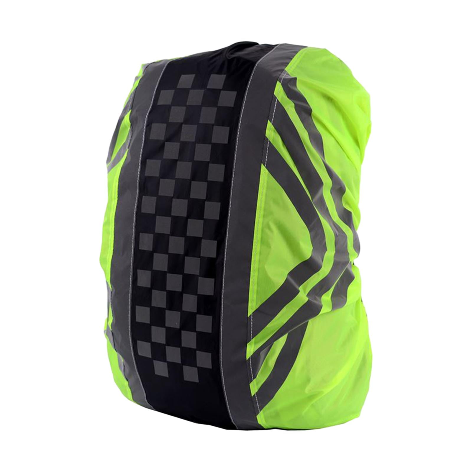 Magideal - Funda Para Lluvia Para Mochila, Impermeable, Antideslizante, Portátil, Resistente A La Lluvia, Fundas Para Mochila Con Tira Reflectante Para Escalada, Estilo A