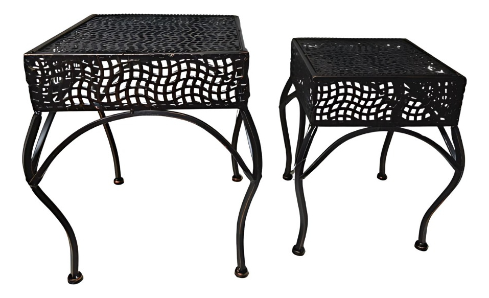 Genérico - Set 2 Mesa Centro Decorativa Auxiliar Moderno Hogar Jhn