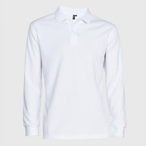 Jayson - Polera Ml Hombre Waffle Blanco Xl