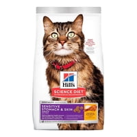 Hills - Science Diet Adult Sensitive Stomach & Skin Cat 1.58 Kg