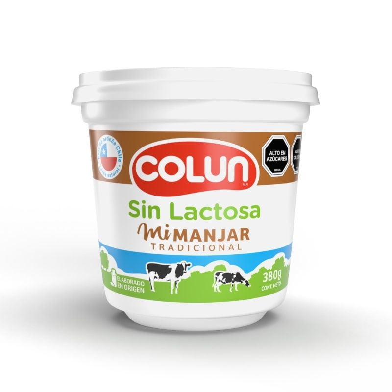 Manjar Sin Lactosa Pote 380 g Colun