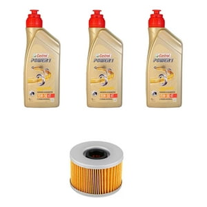 Castrol - Kit Mantencion Moto Himalayan Bs4 Bs6 (3L Full + Filtro)