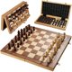thumbnail image 1 of Juego de ajedrez Vahome de 17 pulgadas grande para adultos y niños con tablero magnético, 1 of 6