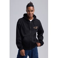 Fashionspark - Polerón Hombre Full Zipper Doble Negro