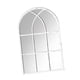 thumbnail image 3 of Espejo De Panel De Ventana Arqueado, Espejo Decorativo Montado En La Pared Para Tocador, Baño, Blanco, 3 of 3