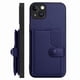 thumbnail image 2 of FOXDOCK Funda para iPhone 14 plus con Bloqueo RFID - Diseño Elegante con Cierre de Botón, 2 of 5